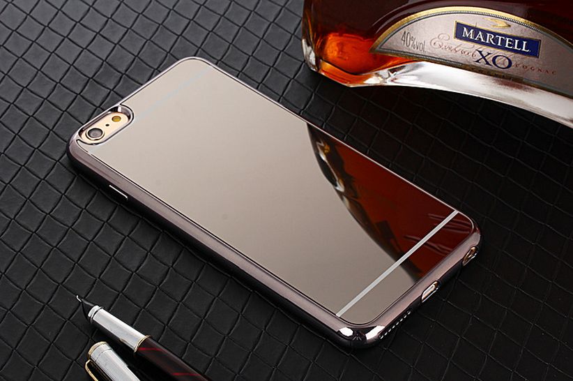 iPhone 7 MIRROR Shiny Hybrid Case (Space Gray)